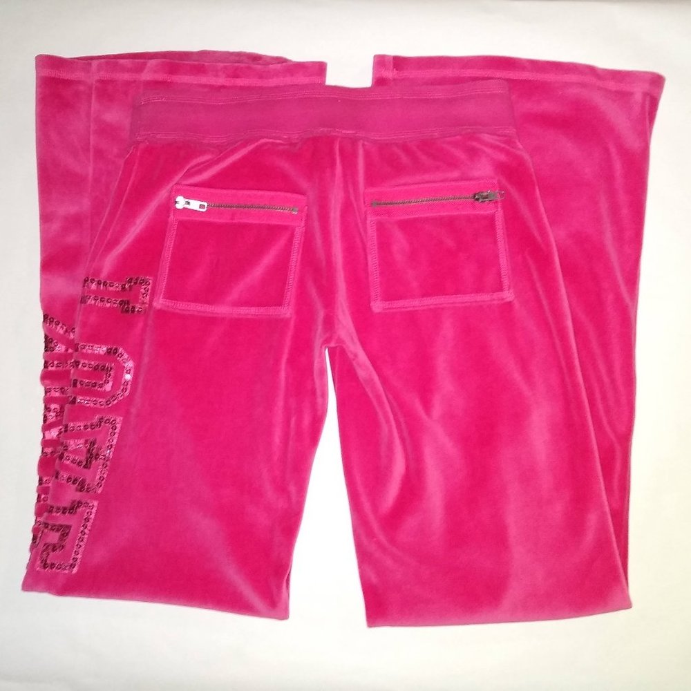PINK Victoria Secret Vintage Sequin Bottoms SZ XS
